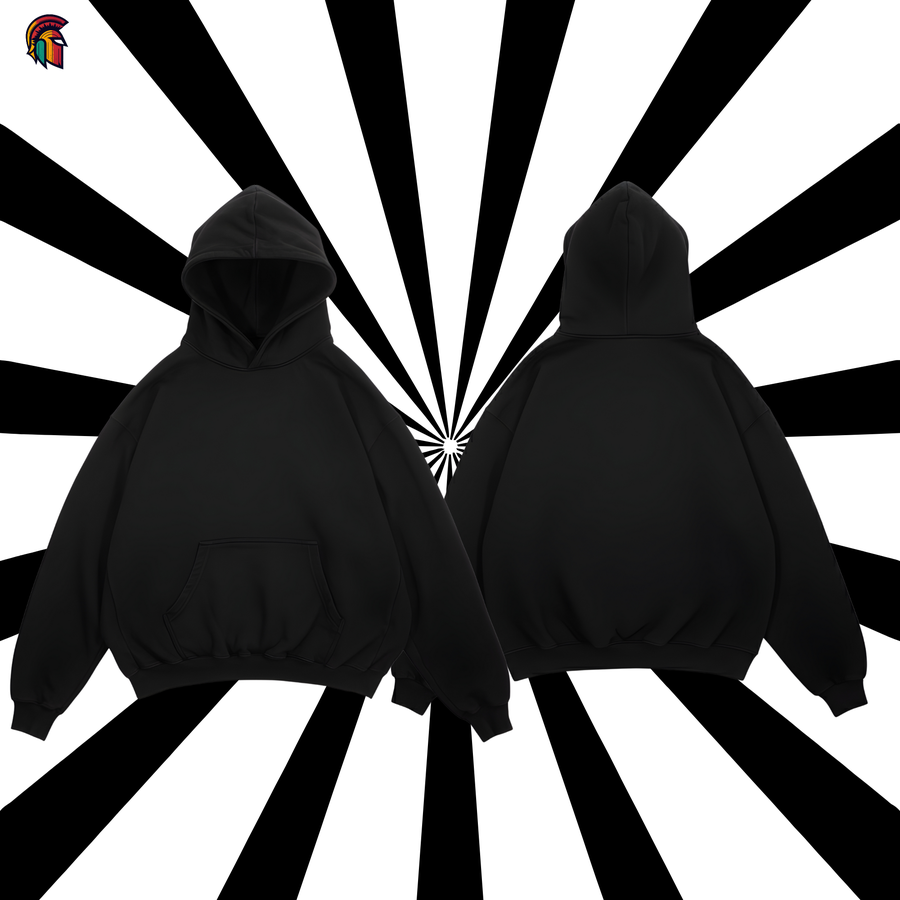 BLACK Premium Oversize Hoodie