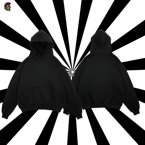 BLACK Premium Oversize Hoodie
