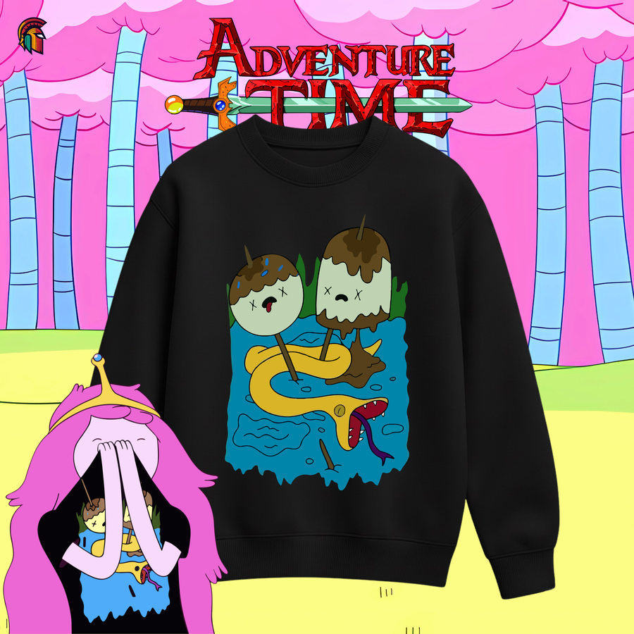 PRINCESS BUBBLEGUM Oversized Crewneck