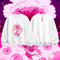 PINK DIAMOND Oversized Crewneck