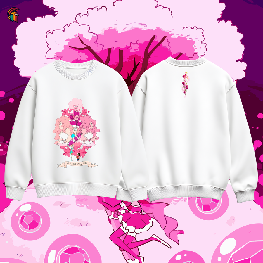 PINK DIAMOND Oversized Crewneck