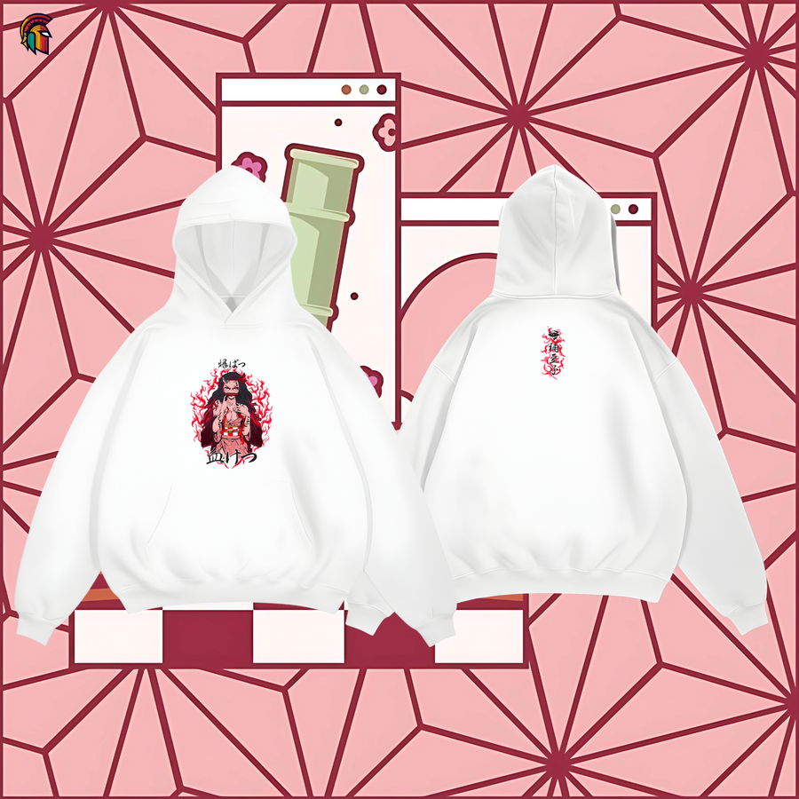 NEZUKO oversized Hoodie