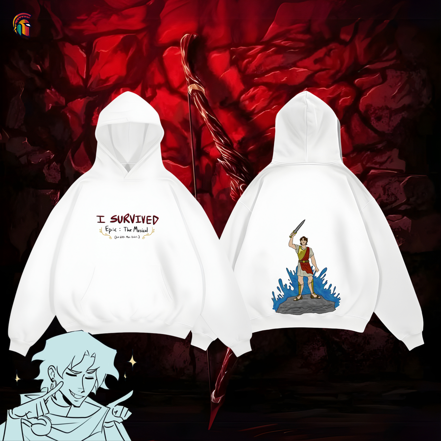 epic the musical oversized Hoodie