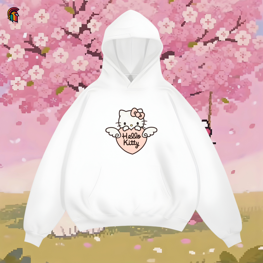 HELLO KITTY oversized hoodie