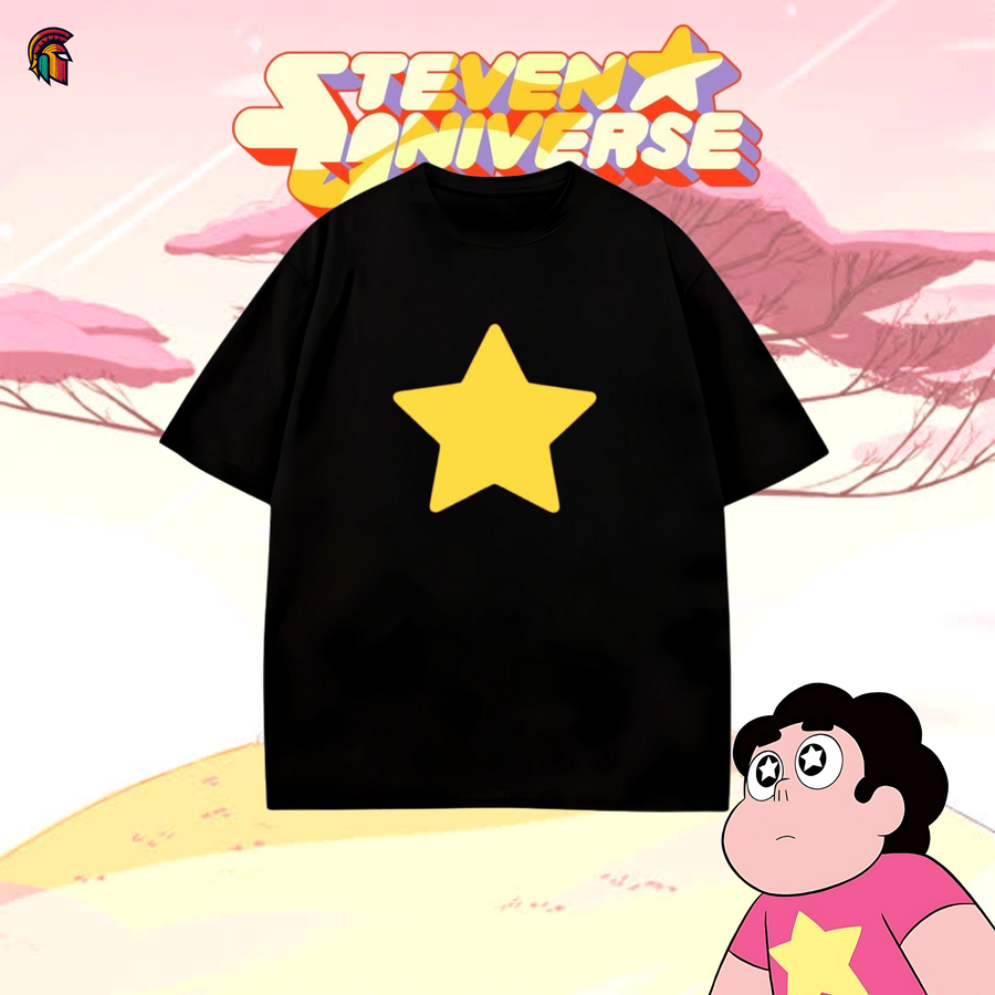 STEVEN UNIVERSE BLACK T-SHIRT