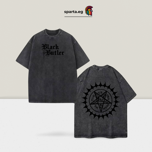 BLACK BUTTLER T-SHIRT