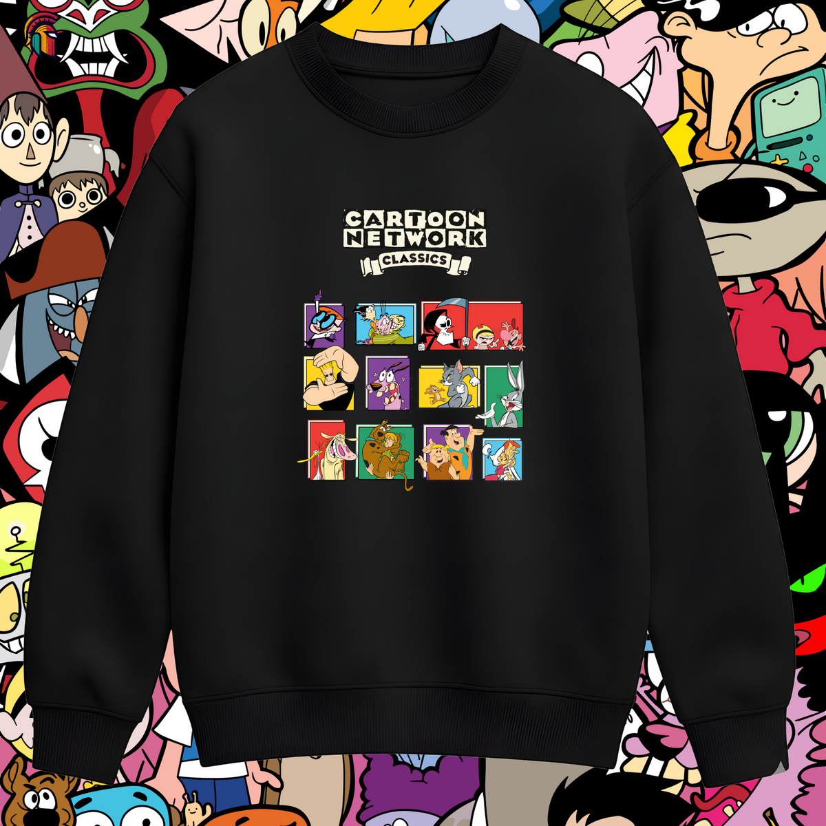 CARTOON NETWORK CLASSICS — Crewneck