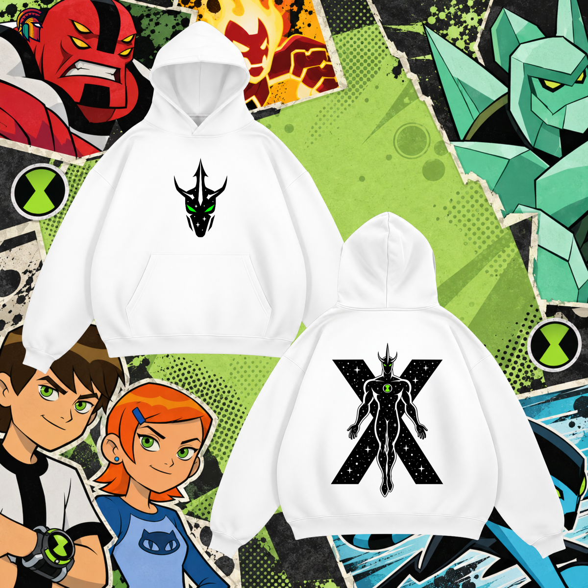 ALIEN X — Ben 10 Hoodie