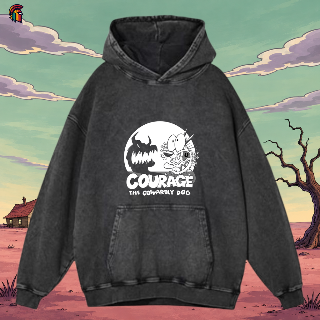COURAGE THE COWARDLY DOG — Hoodie