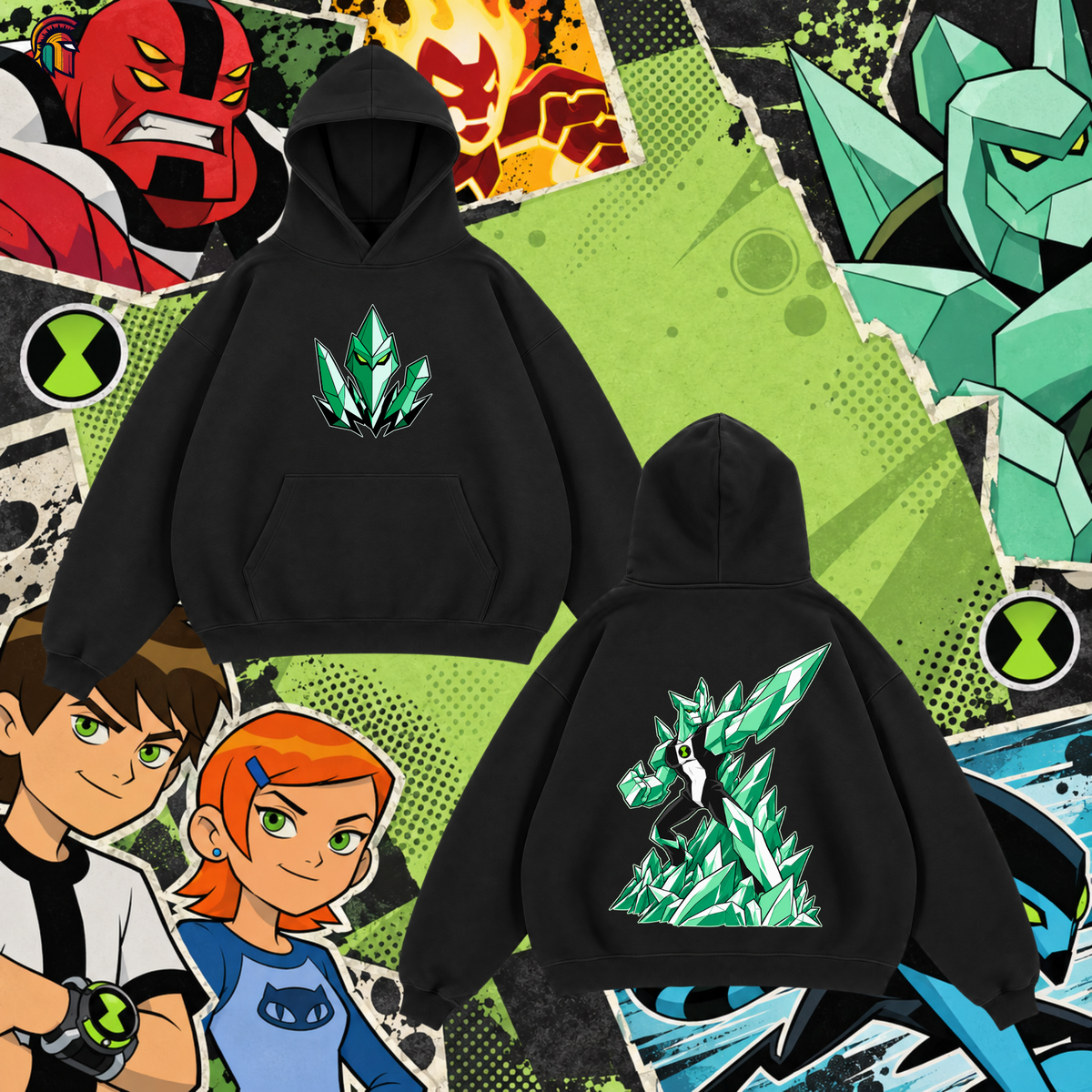 DIAMONDHEAD — Ben 10 Hoodie