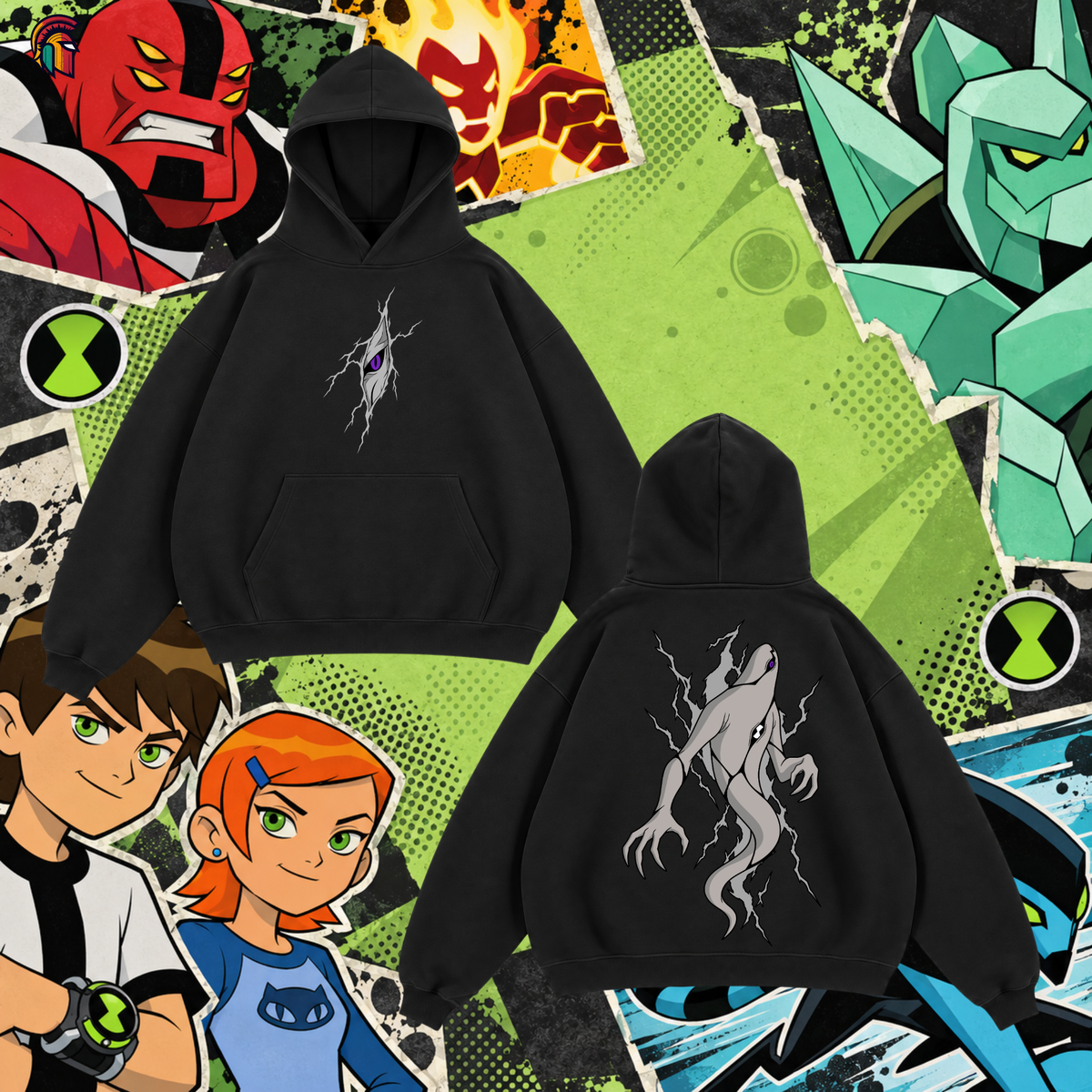 GHOSTFREAK — Ben 10 Hoodie
