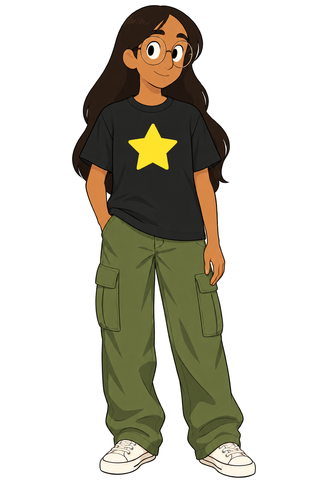 STEVEN UNIVERSE BLACK T-SHIRT